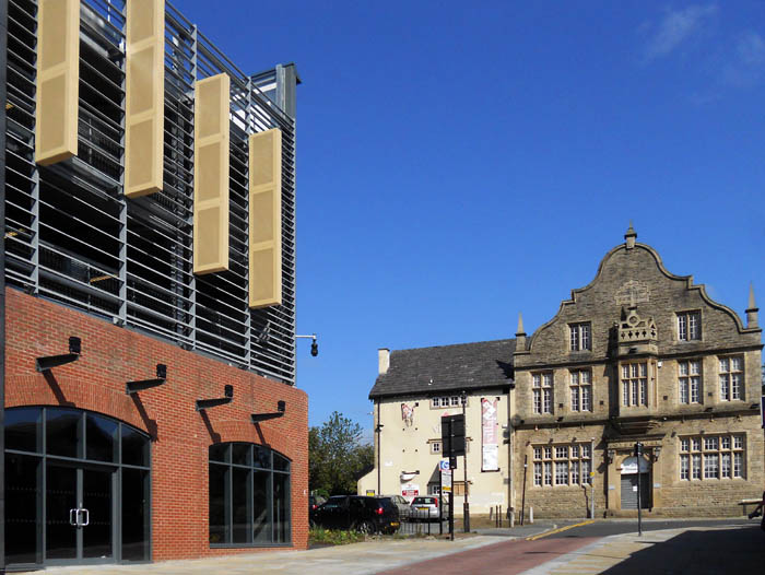 Bath Street Bolton,The old & the new.JPG