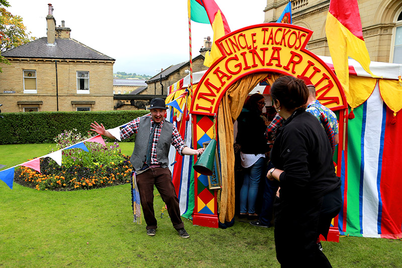 Saltaire Festival - Flea Circus.JPG