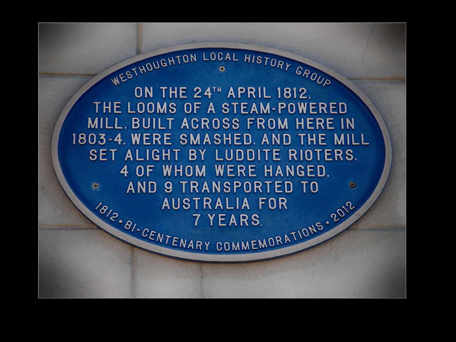 Blue Plaque, Luddites, Westhoughton.jpg